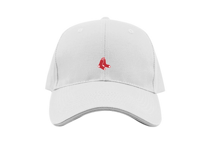 Boston Red Sox Logo Dad Baseball Cap Hat