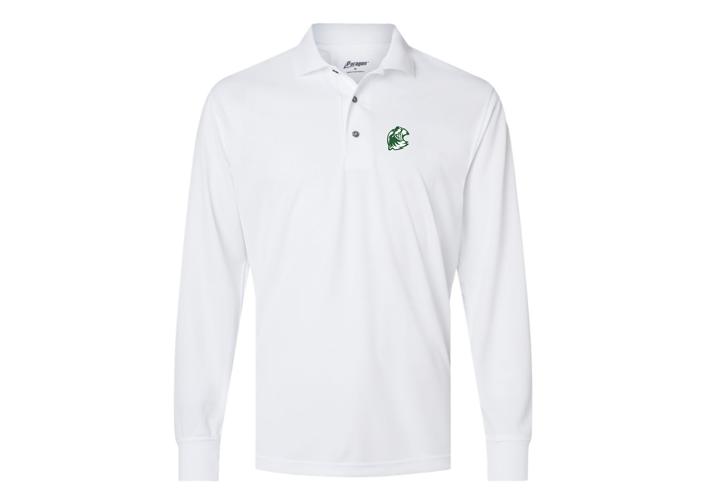 Men's Utah Valley Wolverines Paragon Prescott Long Sleeve Polo