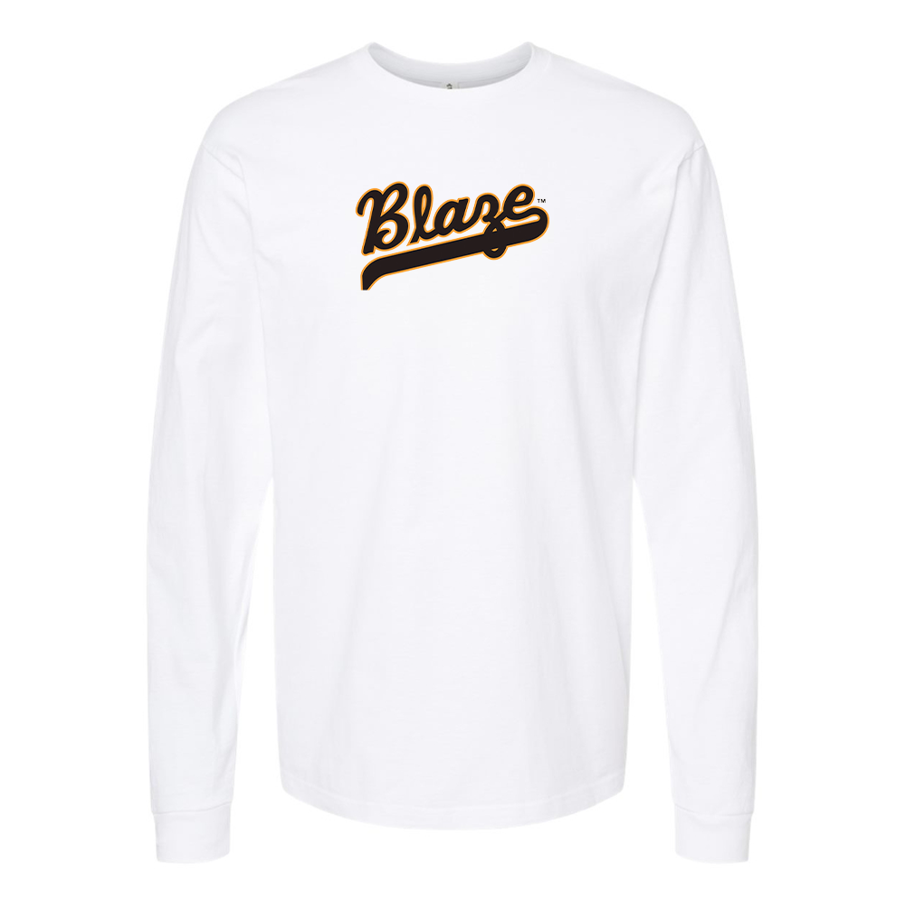 Men's Bakersfield Blaze Logo Long Sleeve T-Shirt