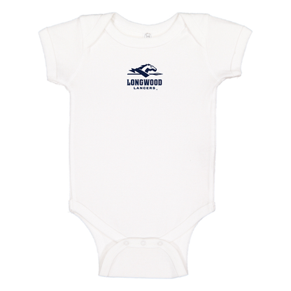 Longwood Lancers Logo Baby Romper Onesie