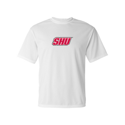 Men's Sacred Heart Pioneers Logo Polyester T-Shirt