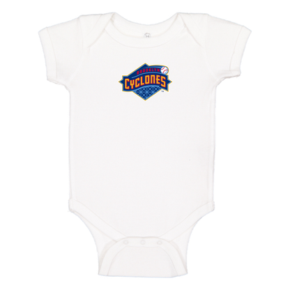 Brooklyn Cyclones Logo Baby Onesie Romper