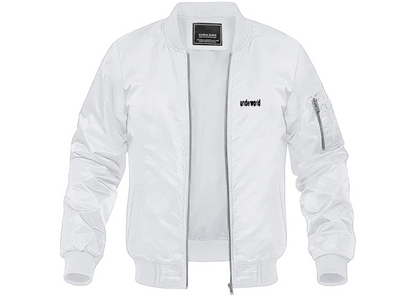 Men's Underworld Lightweight Bomber Jacket Windbreaker Softshell Varsity Jacket Coat
