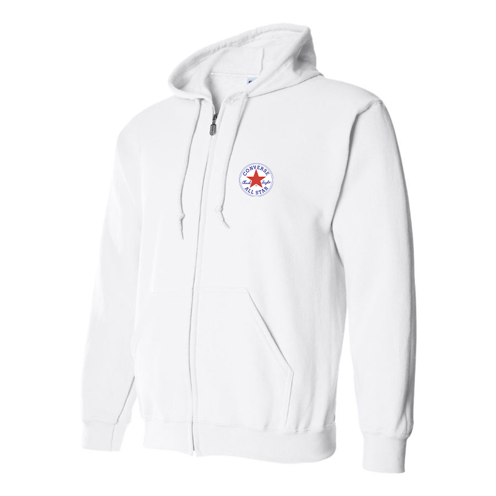Men's Chuck Taylor All Star Logo Zipper Hoodie