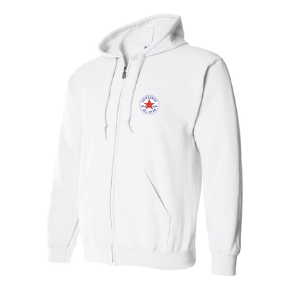 Men's Chuck Taylor All Star Logo Zipper Hoodie