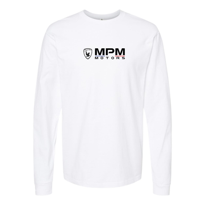 Men's MPM-Motors  Logo Cotton Long Sleeve T-Shirt