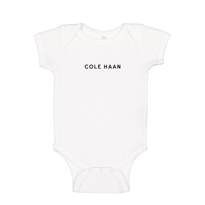 Cole Haan Logo Baby Romper Onesie