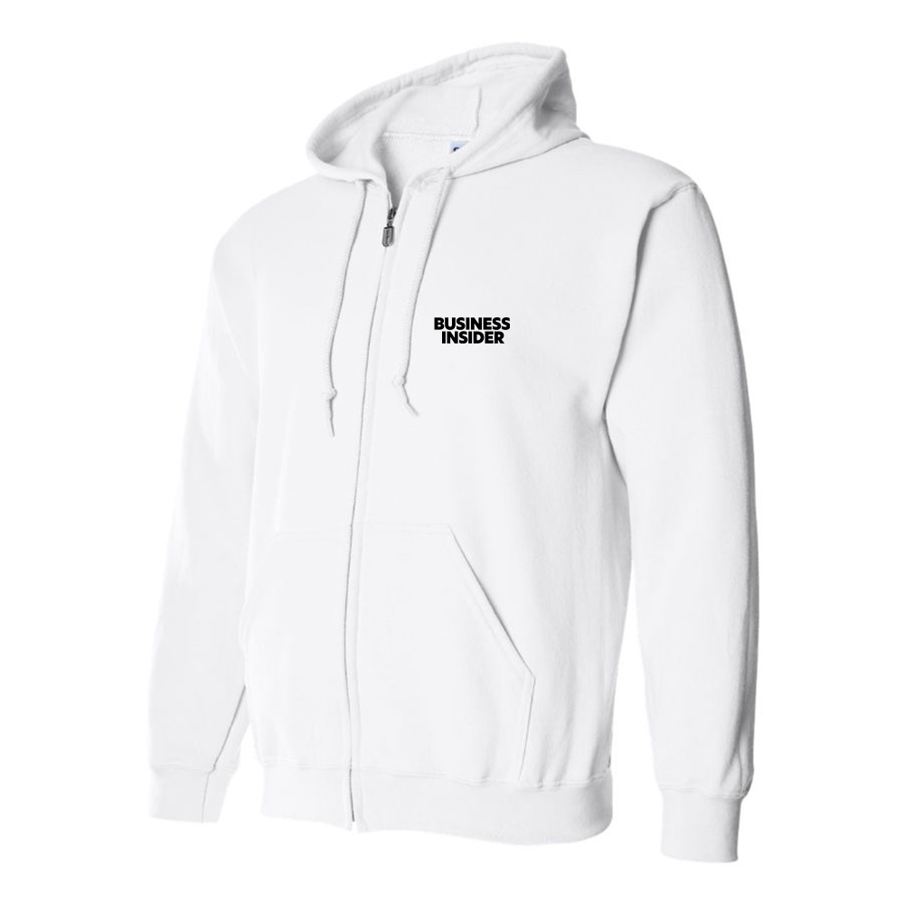 Men's Business Insider Logo Zipper Hoodie