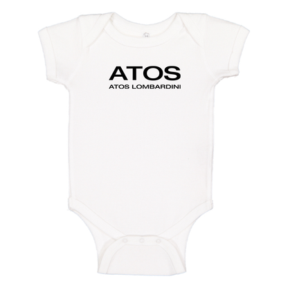 Atos Lombardini  Logo Baby Onesie Romper