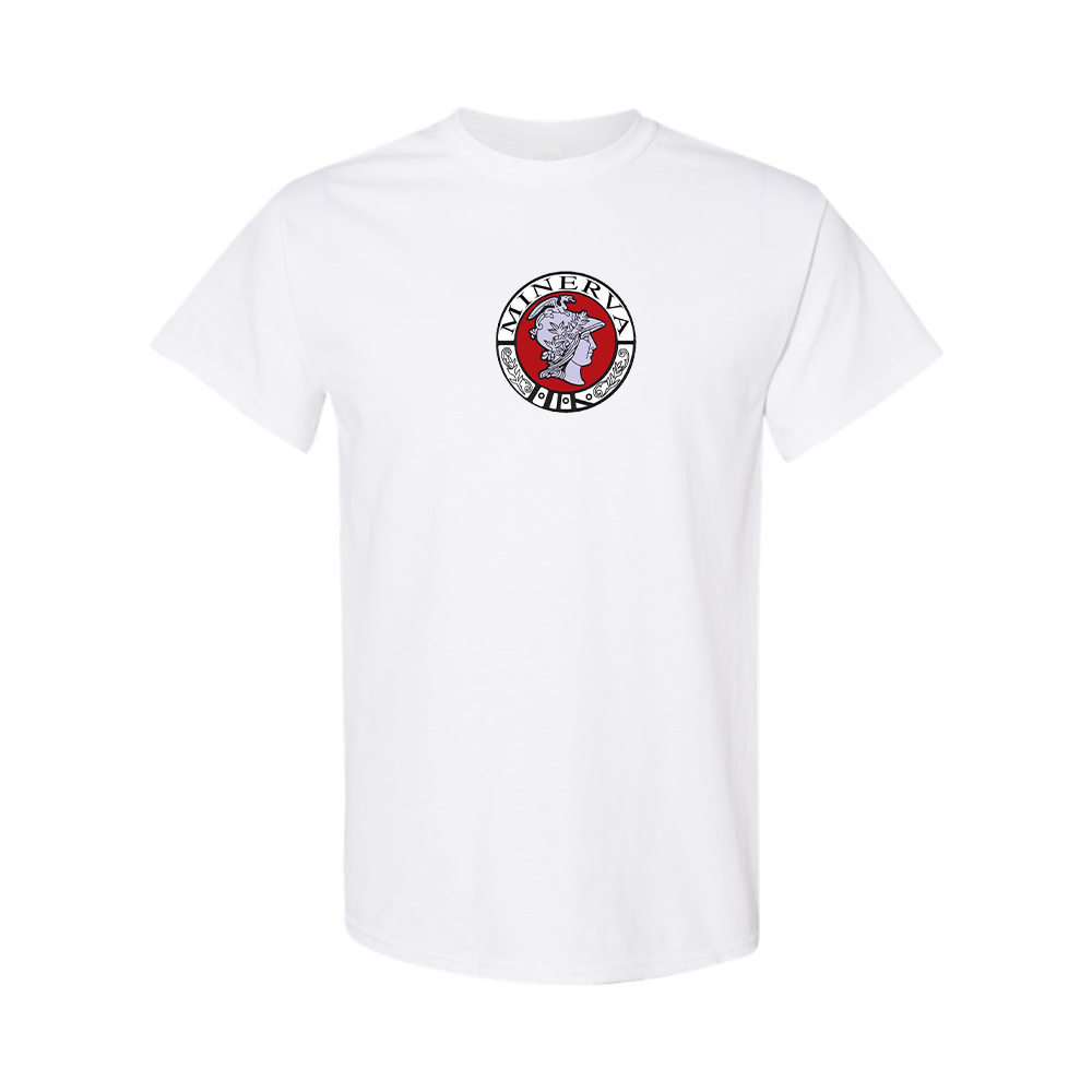 Men's Minerva Automobile Logo Cotton T-Shirt