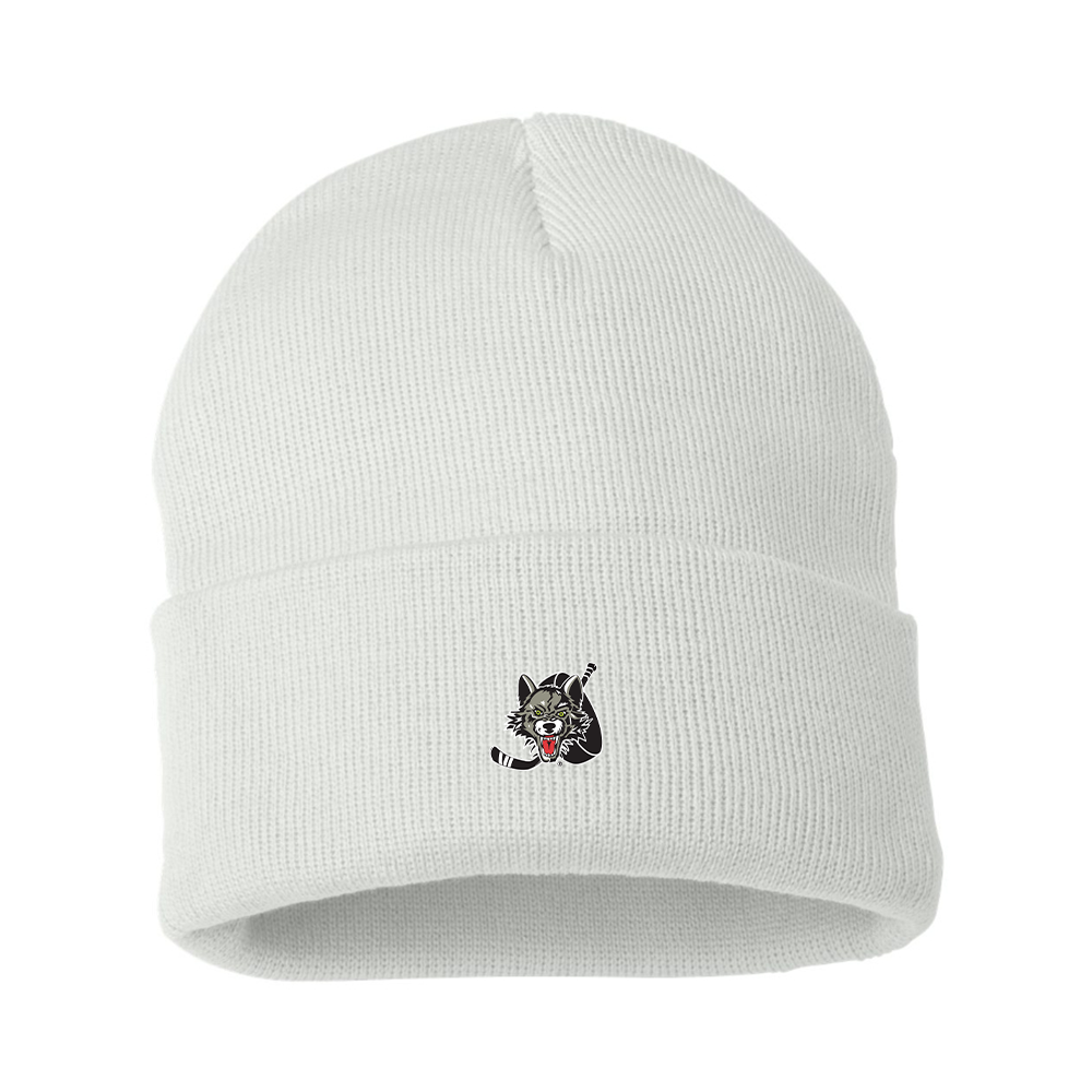 Chicago Wolves Logo Beanie Hat