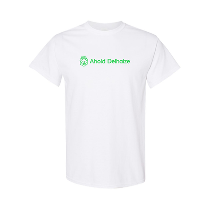 Men's  Ahold Delhaize Vertical Logo  Cotton T-Shirt