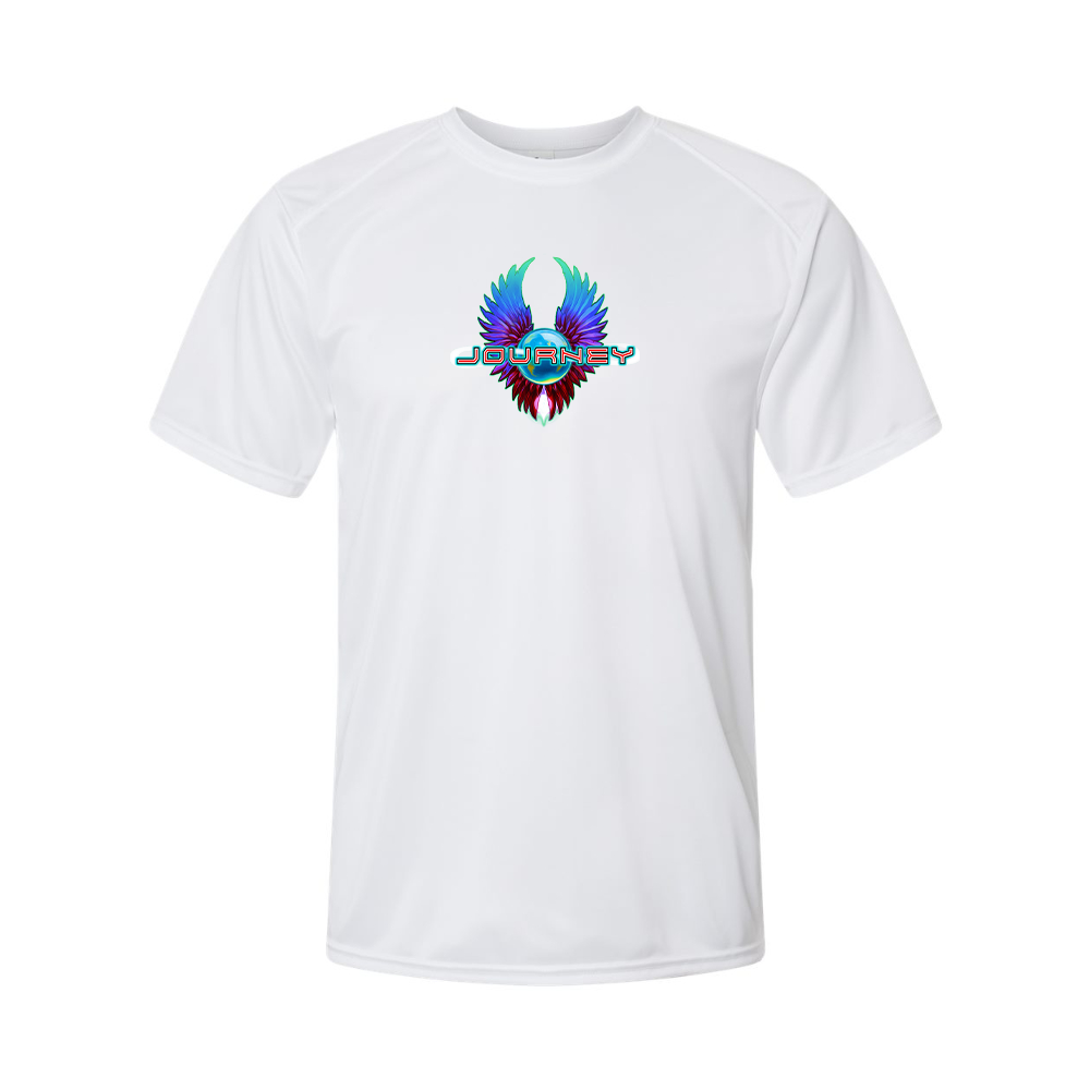 Men's Journey Logo Polyester T-Shirt