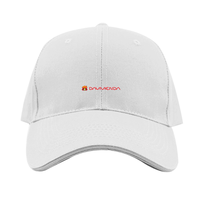 Davivienda Logo  Dad Baseball Cap Hat