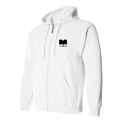 Men's Metrocab Logo Zipper Hoodie