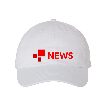 BBC News Valucap Adult Bio-Washed Classic Dad Hat