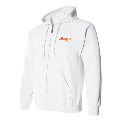 Men's  Allegro Logo Zipper Hoodie