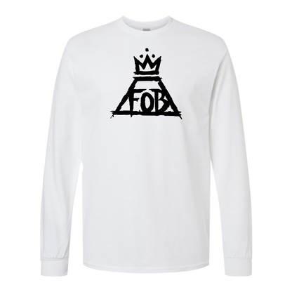 Men's Fall Out Boy  Gildan Heavy Cotton Long Sleeve T-Shirt