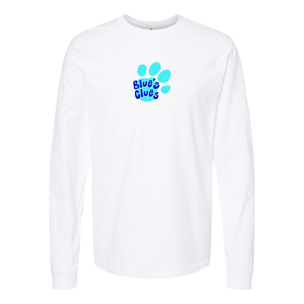 Men's Blues Clues Logo Long Sleeve T-Shirt