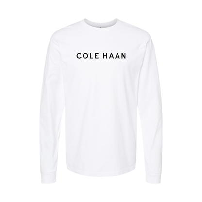 Youth  Cole Haan Logo Cotton Long Sleeve T-Shirt