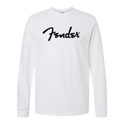 Men's Fender Gildan Heavy Cotton Long Sleeve T-Shirt