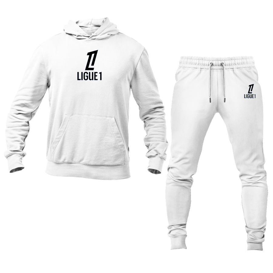 Men's Ligue 1 Logo Hoodie Joggers Set