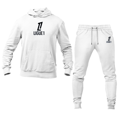 Men's Ligue 1 Logo Hoodie Joggers Set