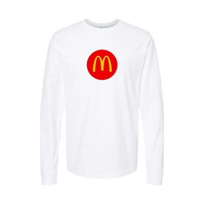 Men's McDonalds  Logo Long Sleeve T-Shirt