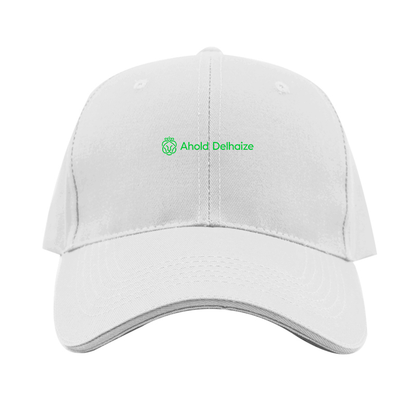 Ahold Delhaize Vertical Logo  Dad Baseball Cap Hat