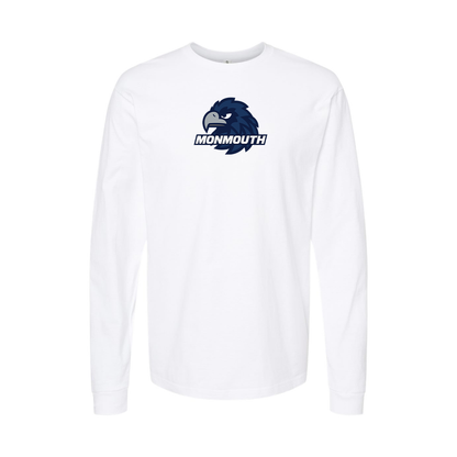 Men's Monmouth Hawks Logo Long Sleeve T-Shirt