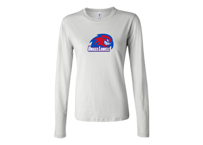 BELLA CANVAS Women’s UMass Lowell River Hawks Jersey Long Sleeve Tee