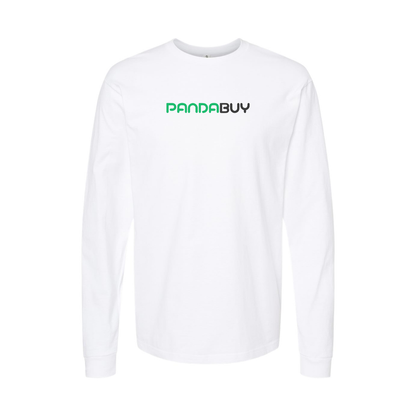Men's Pandabuy Logo Long Sleeve T-Shirt