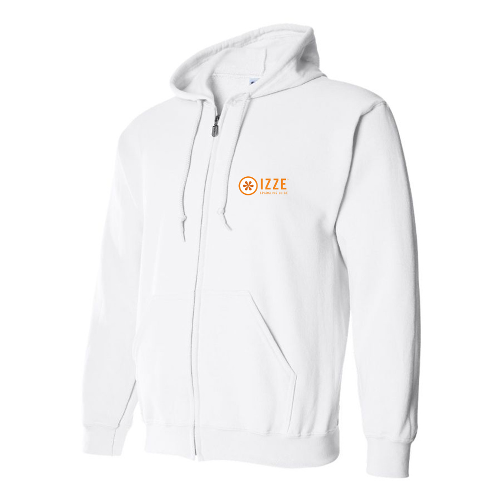 Men's Izze Logo Zipper Hoodie