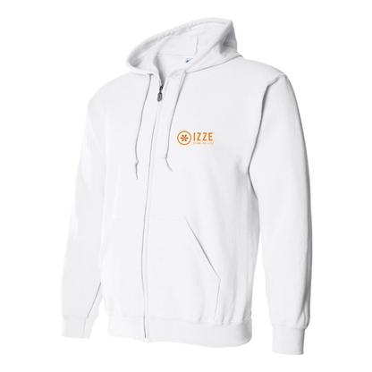 Men's Izze Logo Zipper Hoodie
