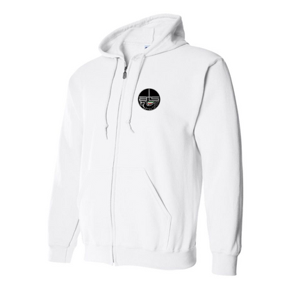 Men's Automobili Turismo e Sport Logo Zipper Hoodie