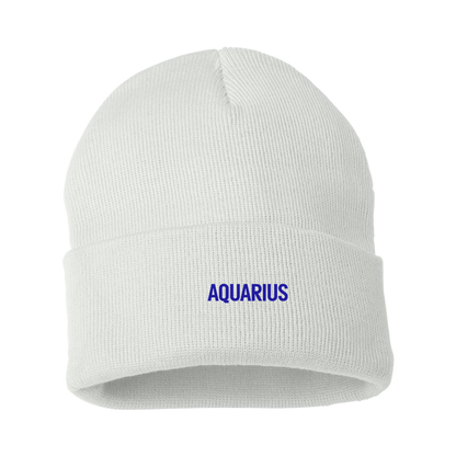 Aquarius Logo Beanie Hat