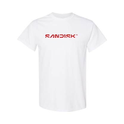 Men's SanDisk Logo  Cotton T-Shirt