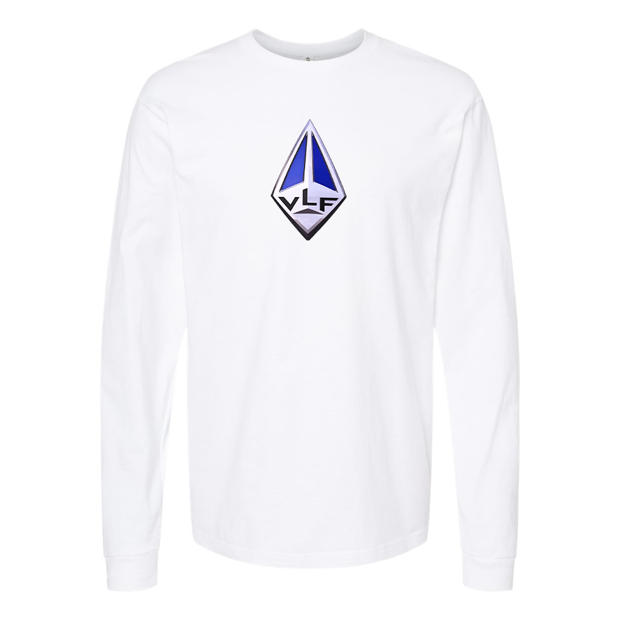 Men's VLF Logo  Cotton Long Sleeve T-Shirt