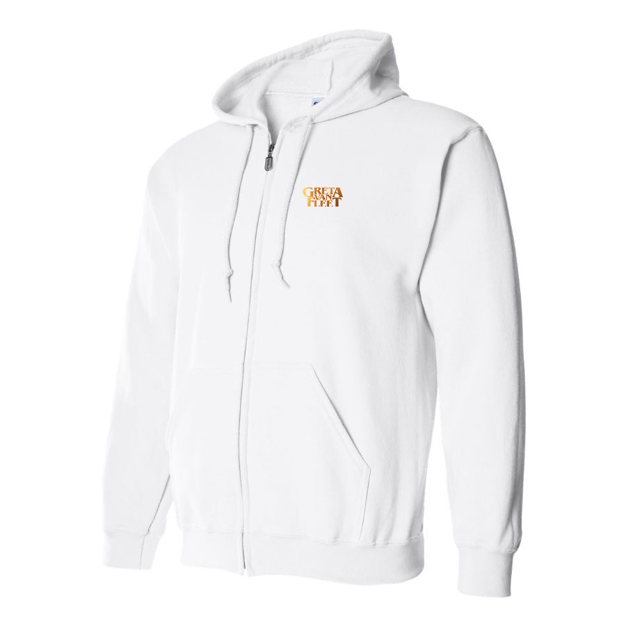 Men's Greta Van Fleet Logo Zipper Hoodie