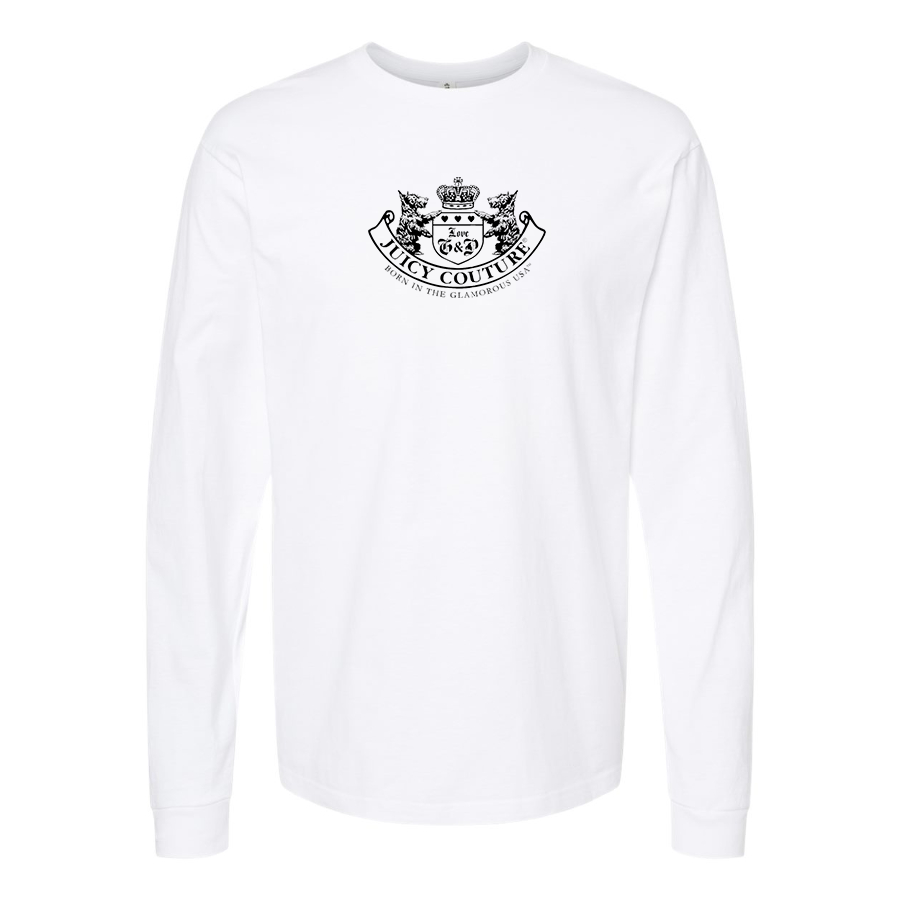 Men's Juicy Couture Logo Cotton Long Sleeve T-Shirt