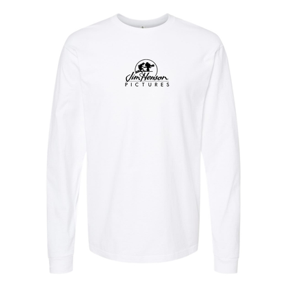 Men's Jim Henson Pictures Logo Cotton Long Sleeve T-Shirt