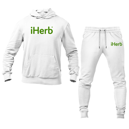 Men's iHerb Logo Hoodie Joggers Set