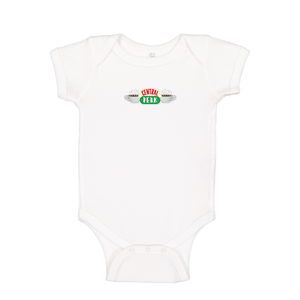 Central Perk Logo Baby Romper Onesie