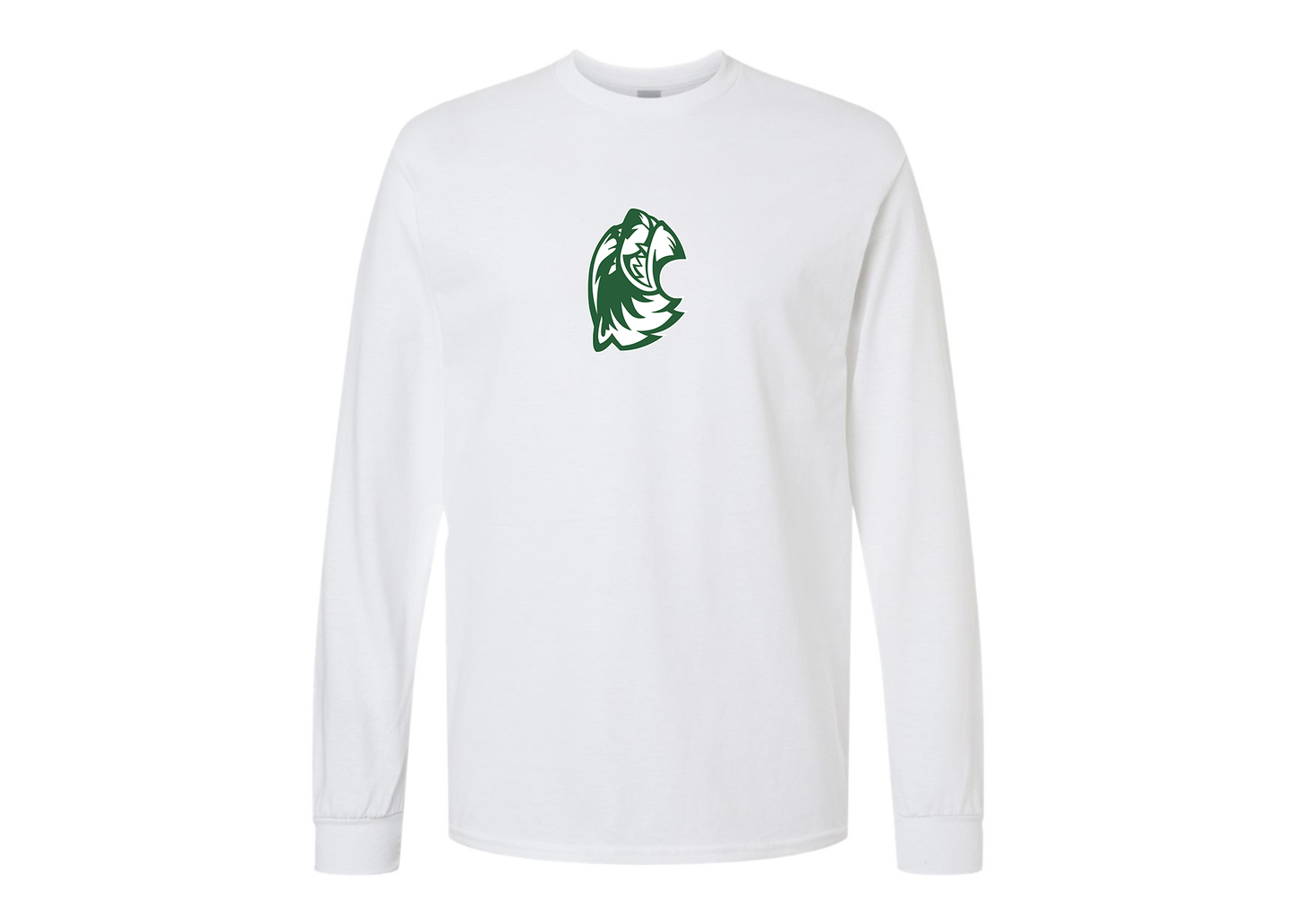 Men's Utah Valley Wolverines Gildan Heavy Cotton Long Sleeve T-Shirt