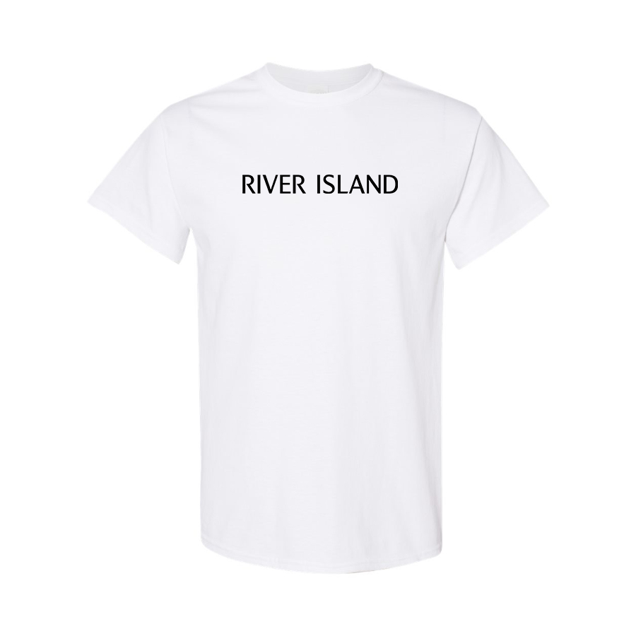 Men's River Island Logo  Cotton T-Shirt