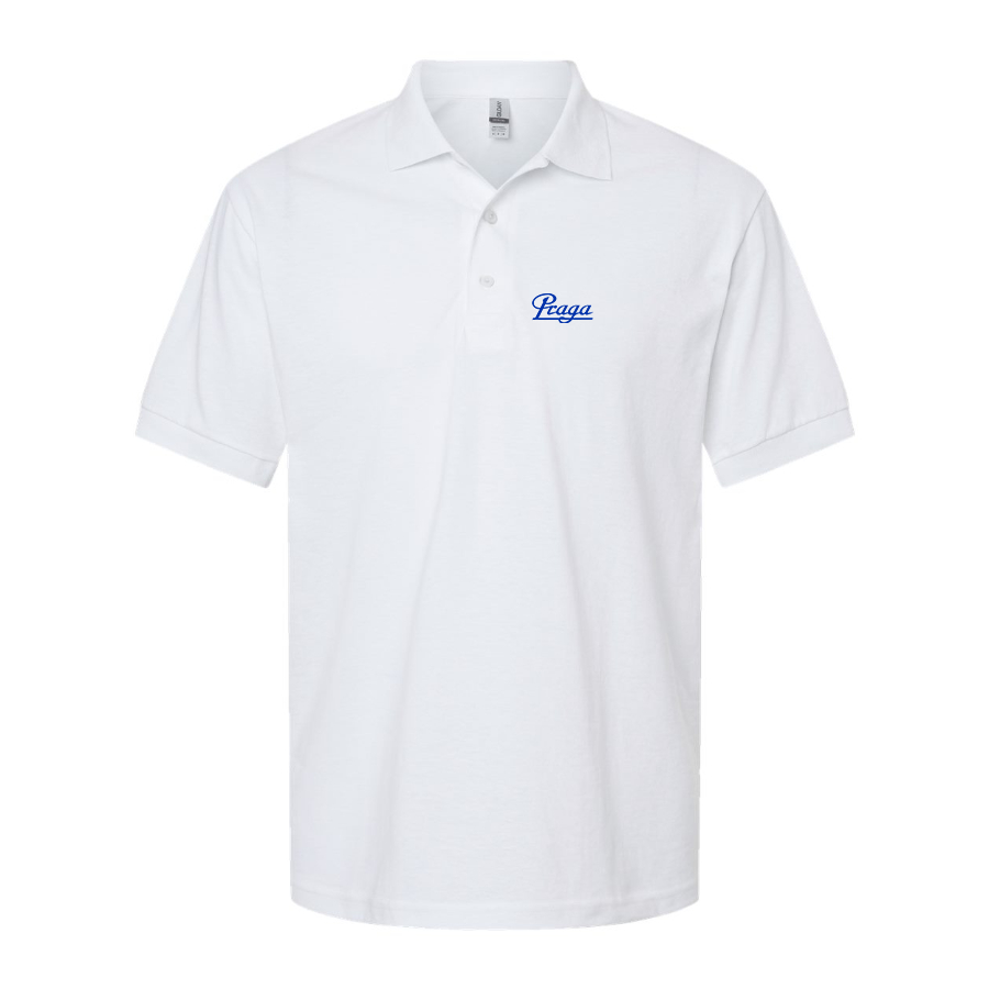 Men's Praga Logo Dry Blend Polo