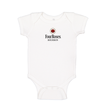 Four Roses Logo Baby Romper Onesie