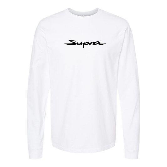 Men's Toyota Supra Logo Long Sleeve T-Shirt