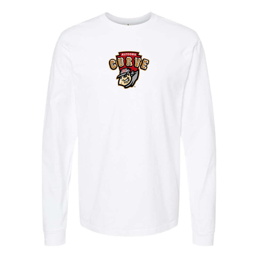 Youth Altoona Curve Logo Cotton Long Sleeve T-Shirt