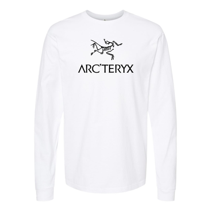 Men's Arcteryx Logo Cotton Long Sleeve T-Shirt